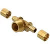 Image de SOMATHERM Raccord PER en Te a glissement - Male au centre - O PER 16 Filetage 1-2
