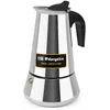 Image de Orbegozo - Kfi 1260 CafetiÃ¨re Italienne De Acier Inoxydable - CapacitÃ© De 12 Tasses - PoignÃ©e Ergonomique - Compatible With Cookers De Gas - Ã©lectrique - De CÃ©ramique E Induction De