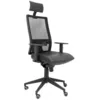 Image de Chaise Horna similpiel noire