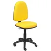 Image de Chaise de bureau ergonomique PIQUERAS Y CRESPO ModÃ¨le 04CP - Jaune - Tissu - RÃ©glable en hauteur