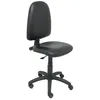 Image de Chaise de bureau ergonomique PIQUERAS Y CRESPO - ModÃ¨le 04CP - Contact permanent et rÃ©glable en hauteur - Noir