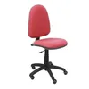 Image de Chaise de bureau ergonomique PIQUERAS Y CRESPO - ModÃ¨le 04CPBALI933RP - Rouge - Tissu - Roues de parquet