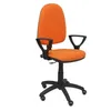 Image de ModÃ¨le 04CPBALI308BGOLFRP Chaise de bureau ergonomique avec mÃ©canisme de contact permanent, rÃ©glable en hauteur et roues de parquet