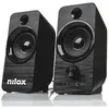 Image de Nilox CASSE ACUSTICHE PC 6W 1-voie Noir Avec fil 3 W
