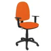 Image de Chaise de bureau ergonomique - PIQUERAS Y CRESPO - ModÃ¨le 04CPBALI308B10 - Tissu - Orange - Bras rÃ©glable inclus