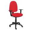 Image de Chaise de bureau ergonomique PIQUERAS Y CRESPO - ModÃ¨le 04CPBALI350B10 - Rouge - Tissu