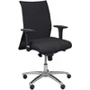 Image de Fauteuil Albacete confiant en cuir noir jusqu'Ã  160 kg