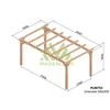 Image de Pergola En Bois LamellÃ©-CollÃ© Grenoble 500 X 300 Cm - Maderland