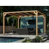 Image de Pergola En Bois LamellÃ©-CollÃ© Brest 600 X 400 Cm - Maderland