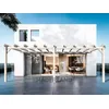 Image de Pergola AdossÃ©e En LamellÃ©-CollÃ©e Avignon 600 X 400 Cm- Mardeland