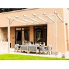 Image de Pergola AdossÃ©e En LamellÃ©-CollÃ©e Amiens 300 X 300 Cm - Mardeland