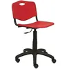 Image de Chaise pivotante - PIQUERAS Y CRESPO - Robledo - Rouge - Ergonomique - RÃ©glable en hauteur