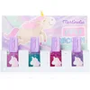 Image de Martinelia Coffret de vernis à ongles pour enfants Little Unicorn, rose, bleu, violet, fuchsia, 4 pièces