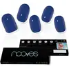 Image de Nooves Feuilles d'ongles en gel Premium Eaux Profondis Luxe Couleur unie 20 U