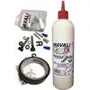 Image de Kit tubeless Navali latex 500mL Presta 44mm 11 m x 20 mm