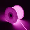 Image de Ruban Led NÃ©on Dimmable 220v Bobine 50m Rose Circulaire 360 9w/M Coupe 100cm Ip67 Rose