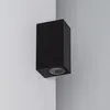 Image de Applique Murale ExtÃ©rieure Miseno Ãclairage Double Face Noire Noir