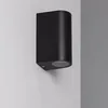 Image de Applique Murale ExtÃ©rieure Aluminium Ãclairage Double Face Big Gala Noir