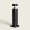 Image de Balise Led ExtÃ©rieure 5w En Saillie Sur Pied 30cm Inti Inox Noire 4000k