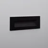 Image de Balise Led ExtÃ©rieure 7w Encastrable Au Mur Rectangulaire Groult Noire Blanc Neutre 4000k
