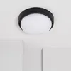 Image de Plafonnier Led ExtÃ©rieur Rond 25w Hublot Black Ip65 Ã175 Mm Blanc Neutre 4000k