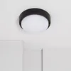 Image de Plafonnier Led ExtÃ©rieur Rond 15w Hublot Black Ip65 Ã155 Mm Blanc Neutre 4000k