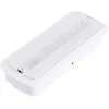 Image de Balise De Secours Led EncastrÃ©/En Saillie 200lm Permanent/Non Permanent Avec Autotest Et Bouton Test 3 W
