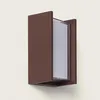 Image de Applique Murale ExtÃ©rieur Led Ã Double Diffuseur SÃ©lectionnable Lysandra 12 W En Aluminium Cct Rouille