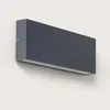 Image de Applique Murale Led 20w ExtÃ©rieur Aluminium SÃ©lectionnable Cct Double Face Brooky L Anthracite