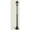 Image de Lampadaire ExtÃ©rieur En Saillie Sur Pied 185 Cm Black Traditional Noir