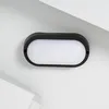 Image de Plafonnier Led ExtÃ©rieur Ovale 15w Hublot Black Ip65 85x173 Mm Blanc Neutre 4000k