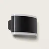 Image de Applique Murale ExtÃ©rieure Led 12w Ãclairage Rectangulaire Noire Bertol Noir