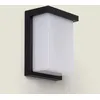Image de Applique Murale Led ExtÃ©rieur Aluminium 16w Tyron 4000k Noir Blanc Neutre