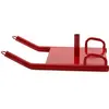 Image de Luge d'entraînement pour disques olympiques Softee Rouge 50x48x86 cm 9203