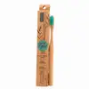 Image de Brosse à dents moyenne pour adultes Lacer Bambou Naturel 1U