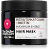 Image de The Doctor Kératine + Arginine + Biotine Maximum Energy masque capillaire à la kératine 295 ml