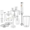 Image de Mixeur plongeant 10 en 1 - SENCOR - SHB 6551WH - 1500 W - Technologie TITANIUM QuadBlade - Blanc
