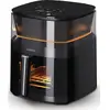 Image de Friteuse Ã  air chaud - SENCOR - SFR 5050BK - CapacitÃ© 5 L - 10 programmes de cuisson - 1500 W - Noir