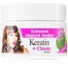 Image de Bione Cosmetics Masque crème capillaire Kératine + Chinin 260 ml
