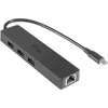 Image de i-Tec USB C Slim 3-port HUB with Gigabit Ethernet adapter - Concentrateur (hub) - 3 x SuperSpeed USB 3.0 + 1 x 10/100/1000 - de bureau