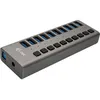 Image de i-Tec USB 3.0 Charging HUB 10 port + Power Adapter 48 W - Concentrateur (hub) - 10 x SuperSpeed USB 3.0 - de bureau