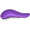 Image de Dtangler Brosse à cheveux avec manche violet métallisé