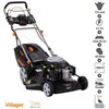 Image de Tondeuse tractÃ©e mulching dÃ©marrage Ã©lectrique 173cc 4 en 1 lame 50cm Villager Falcon 5111T-ES