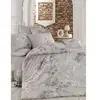 Image de Parure De Lit - 1 Housse De Couette 220 X 240 Cm + 2 Taies D'oreiller 60 X 60 Cm - 100% Coton RenforcÃ© - Gris