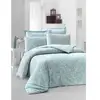 Image de Parure De Lit - 1 Housse De Couette 220 X 240 Cm + 2 Taies D'oreiller 60 X 60 Cm - SatinÃ© 100% Coton - Blanc