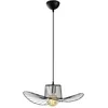 Image de Suspension Filaire En MÃ©tal Ã Hauteur RÃ©glable Tellia - H. 24/110 Cm - Noir