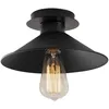 Image de Suspension D'intÃ©rieur Design CÃ´ne - Diam. 24 Cm - Noir