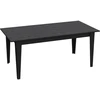 Image de Table Ã  manger AUCUNE POLKA rectangulaire 180 x 76,8 x 90 cm noir mÃ©laminÃ© 4 personnes