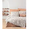 Image de Parure De Lit - 1 Housse De Couette 220 X 240 Cm + 2 Taies D'oreiller 60 X 60 Cm - 100% Coton RenforcÃ© - Caramel