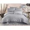 Image de Parure De Lit - 1 Housse De Couette 220 X 240 Cm + 2 Taies D'oreiller 60 X 60 Cm - 80% Coton, 20% Polyester - Gris